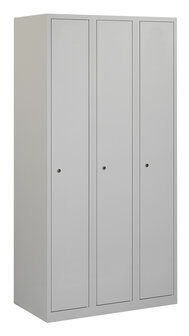 Lockerkast 180 x 90 x 50 cm (HxBxD) met gladde deur.