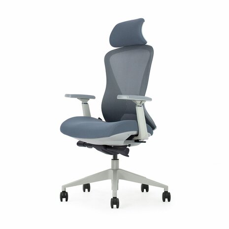 Schaffenburg Serie NEN600 ergonomische bureaustoel in grijs